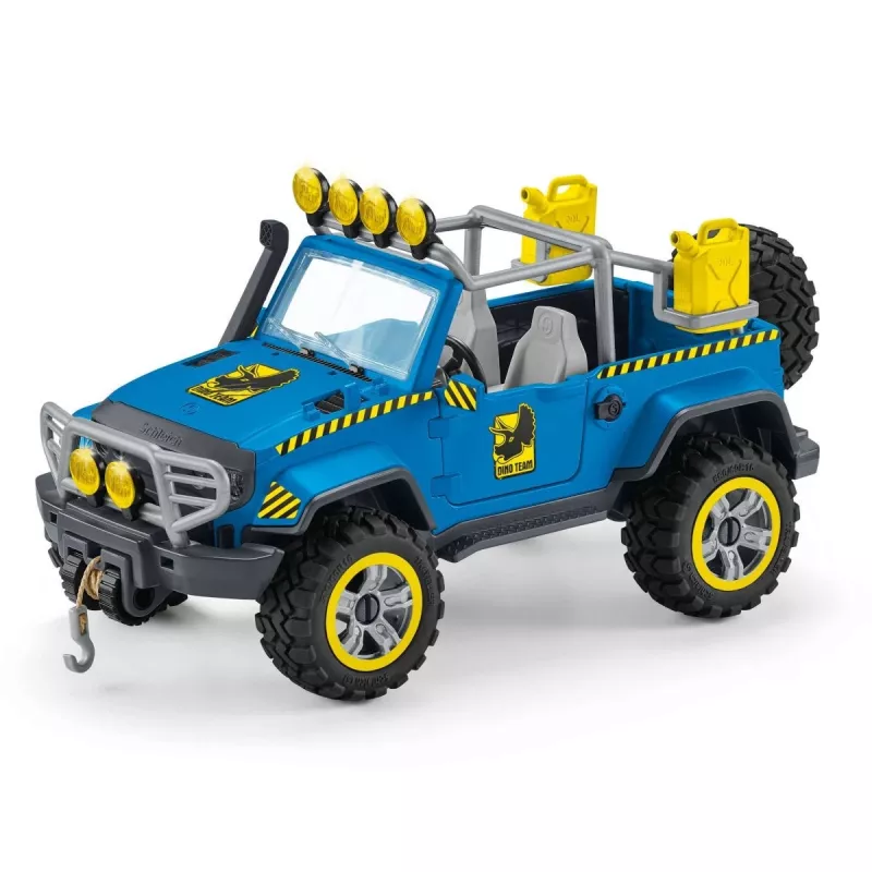 schleich Dinosaurs todoterreno con puesto de dinosaurios