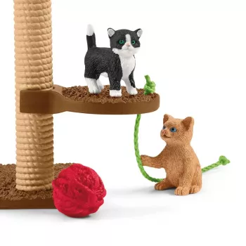 Set de juego Schleich FARM WORLD diversión con gatitos