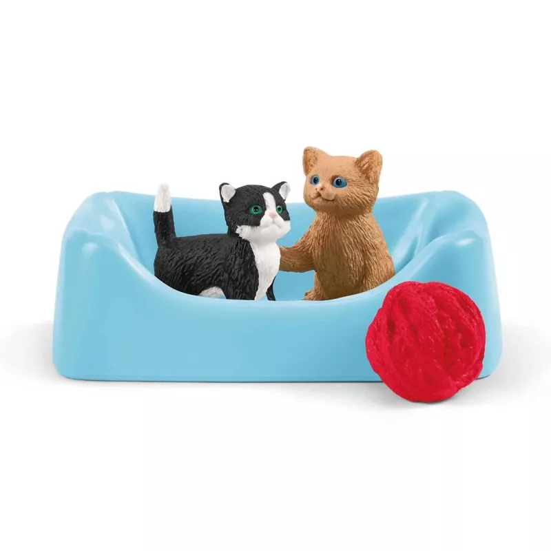 Set de juego Schleich FARM WORLD diversión con gatitos