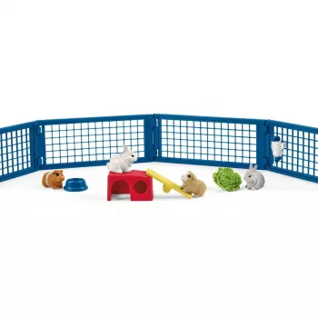 Conejera y cobaya Schleich FARM WORLD 42500
