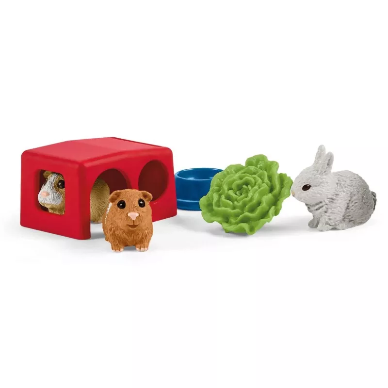 Conejera y cobaya Schleich FARM WORLD 42500