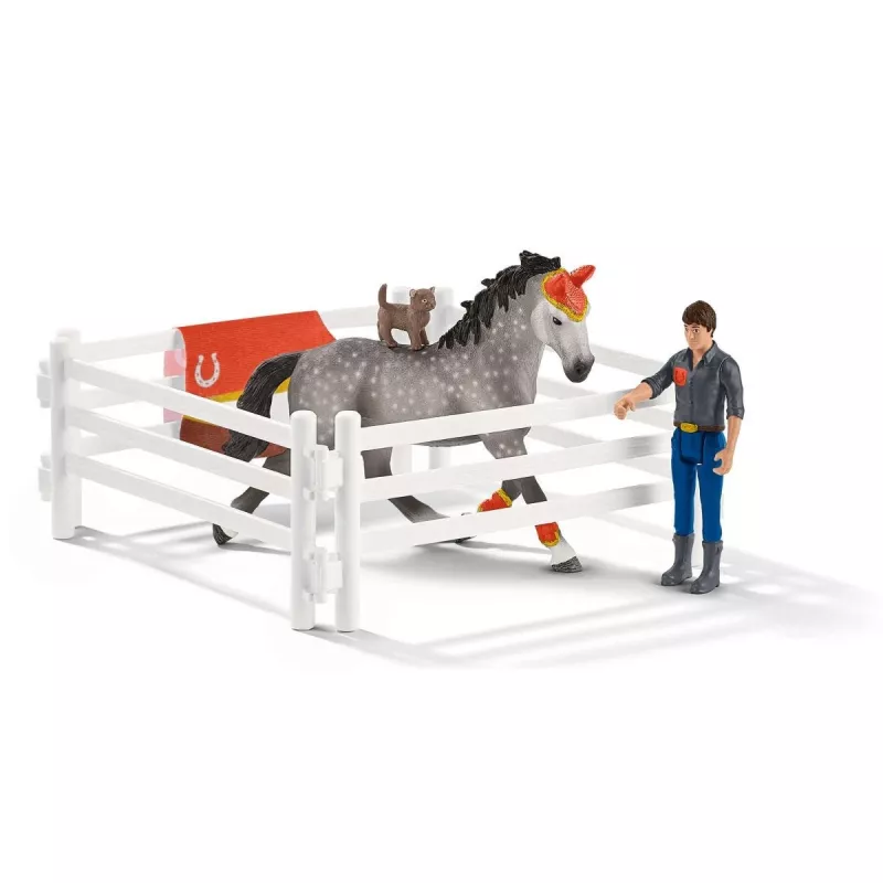 Set de juguete Schleich HORSE CLUB set de equitación de Mia