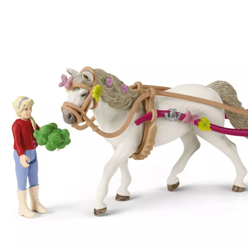 Granja Schleich HORSE CLUB pequeño carruaje para el gran espectáculo ecuestre