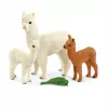 schleich WILD LIFE set de alpaca, 3 año(s), Wild Life, Marrón, Verde, Blanco, 3 uds.