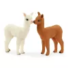 schleich WILD LIFE set de alpaca, 3 año(s), Wild Life, Marrón, Verde, Blanco, 3 uds.