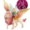 Figura Schleich BAYALA hada volando sobre león alado