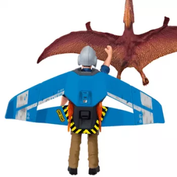 Schleich dinosaurio set de juego Jetpack Chase