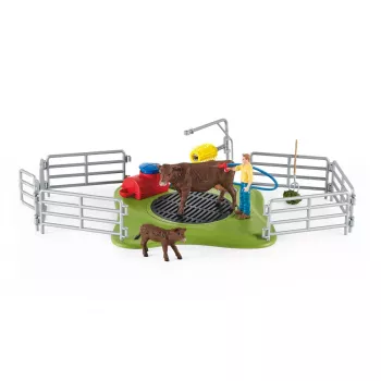 Granja Schleich FARM WORLD Happy Cow Wash