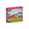 Acción/aventura Schleich HORSE CLUB aventuras a caballo con coche y remolque