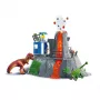 Animal Schleich Dinosaurs base de campamento de la expedición al volcán multicolor 42564