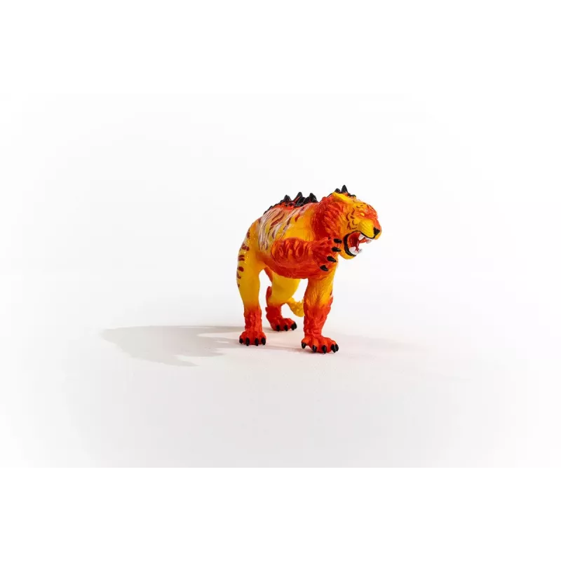Juguete Schleich ELDRADOR CREATURES tigre de lava multicolor 70148