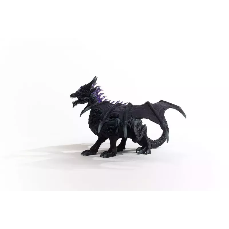 Juguete Schleich ELDRADOR CREATURES dragón de las sombras Negro Morado 70152