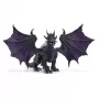 Juguete Schleich ELDRADOR CREATURES dragón de las sombras Negro Morado 70152