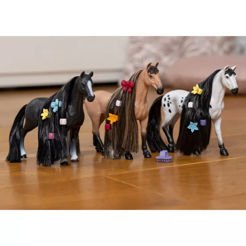 Figura de caballo Schleich Horse Club Sofia's Beauties yegua cuarto de milla Negra