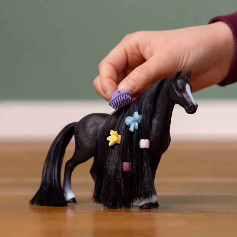 Figura de caballo Schleich Horse Club Sofia's Beauties yegua cuarto de milla Negra