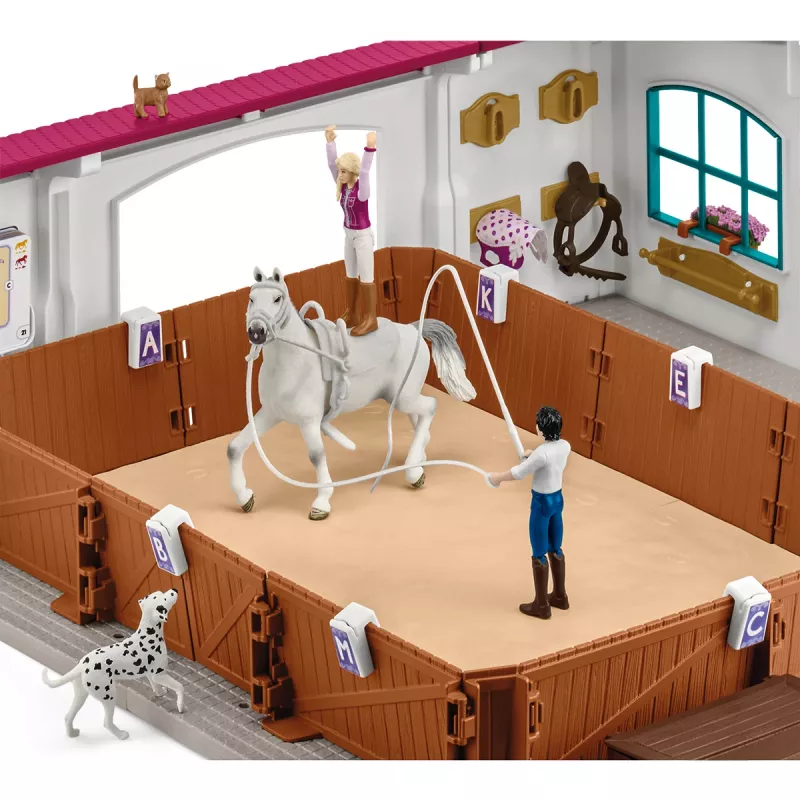 schleich picadero Peppertree, acción/aventura, concurso hípico, caballos, 5 año(s), multicolor, plástico