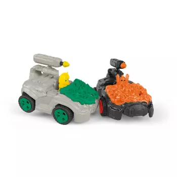 Jungle CrashMobile con mini criatura Schleich 42671 multicolor