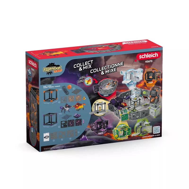 Acción/aventura Schleich BattleCave arena lava vs. sombra multicolor