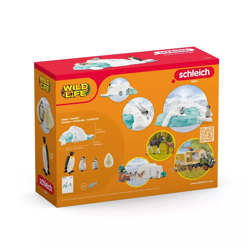 Schleich Penguin Family Fun figura de juguete multicolor 42661