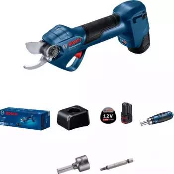 Bosch Pro Pruner Professional tijeras de jardín a batería 2,5 cm 12 V litio-ion negro, azul
