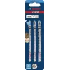 Bosch Expert 2608900554 hoja de sierra de calar acero al carbono (HCS) 3 uds.