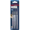 Bosch 2 608 900 559 hoja de sierra de calar/sable/múltiple – hoja de sierra de calar 3 unidades