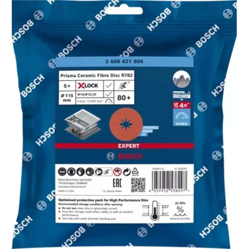 Bosch EXPERT R782 PRISMA disco de lijar