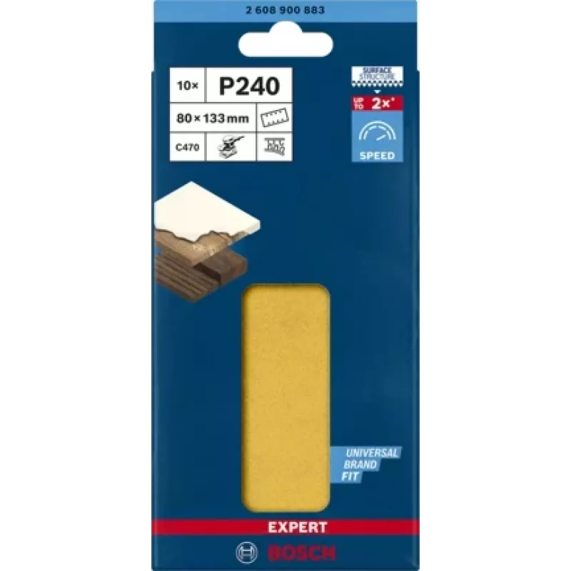Bosch 2 608 900 883 herramienta rotativa accesorio de lijado madera hoja de lijar