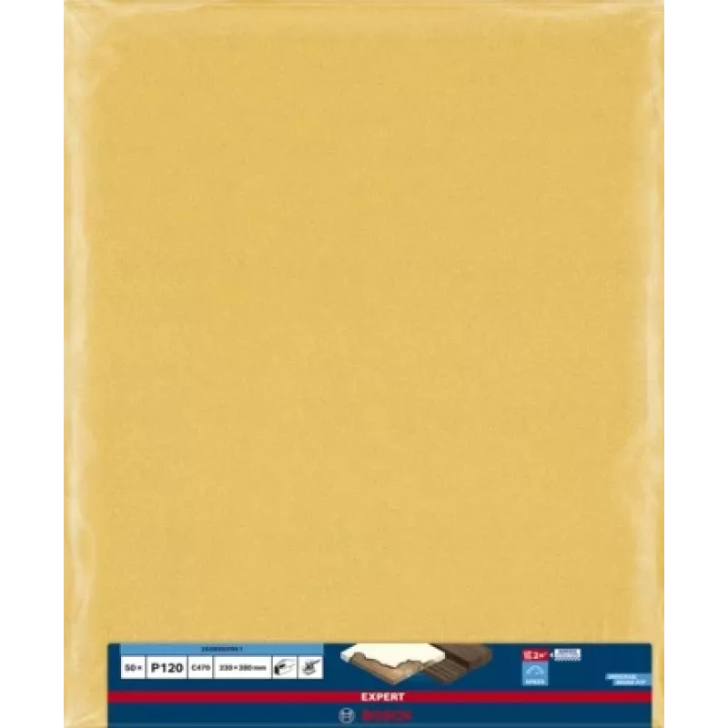 Bosch EXPERT C470 hoja de lija 2 608 900 961, 230 x 280 mm, K120, 50 uds.