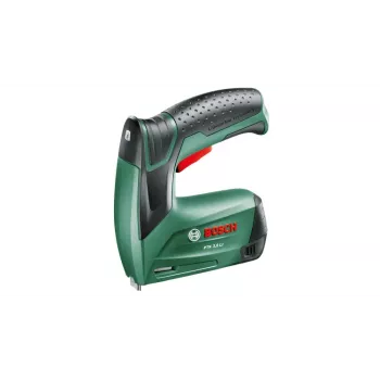 Grapadora Bosch PTK 3,6 LI Office Set — inalámbrica, Li-Ion 1,5 Ah, longitud de grapa 4 mm–10 mm, ancho 50 mm