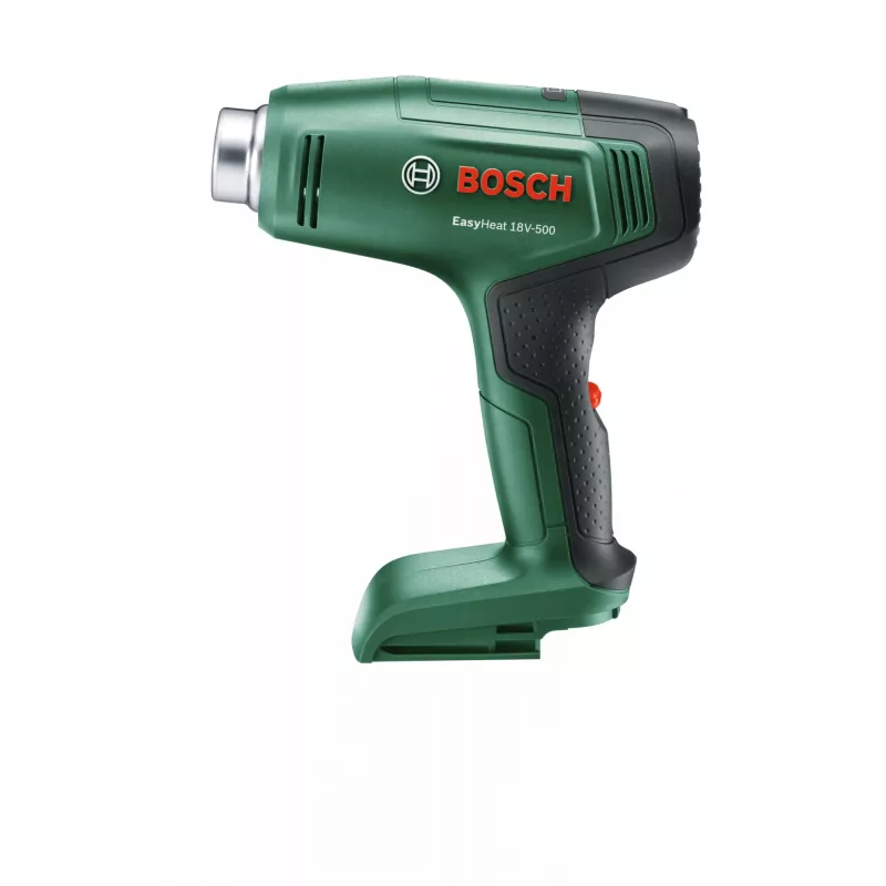 Bosch EasyHeat 18V-500 pistola de aire caliente a batería, Solo (sin batería ni cargador), verde/negro