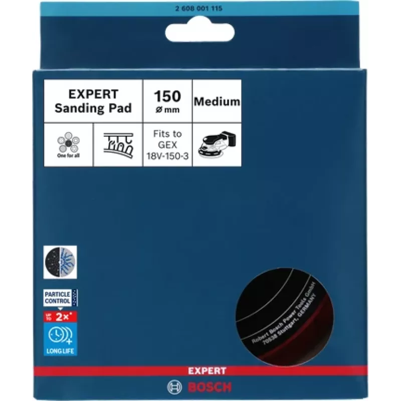 Bosch 2 608 001 115 accesorio de lijado 1 ud. disco de lijado