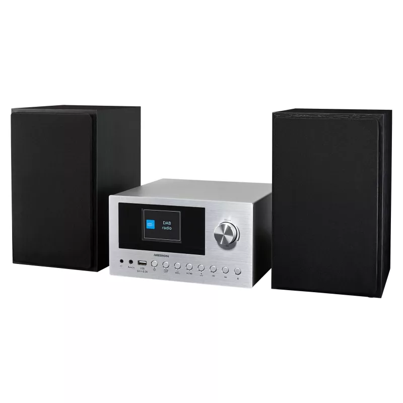 MEDION LIFE P85003 microcadena de audio doméstico 30 W negro, plata