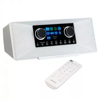 MEDION LIFE P85333 radio por internet analógica y digital blanca
