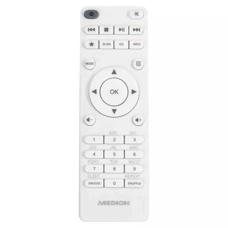 MEDION LIFE P85333 radio por internet analógica y digital blanca