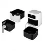 MEDION LIFE E40 XL Single 5,2 l freidora de aire vertical blanca