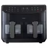 MEDION LIFE P20 Double 8,7 L 2600 W freidora de aire negra