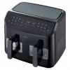 MEDION LIFE P20 Double 8,7 L 2600 W freidora de aire negra