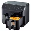 MEDION LIFE P20 Double 8,7 L 2600 W freidora de aire negra