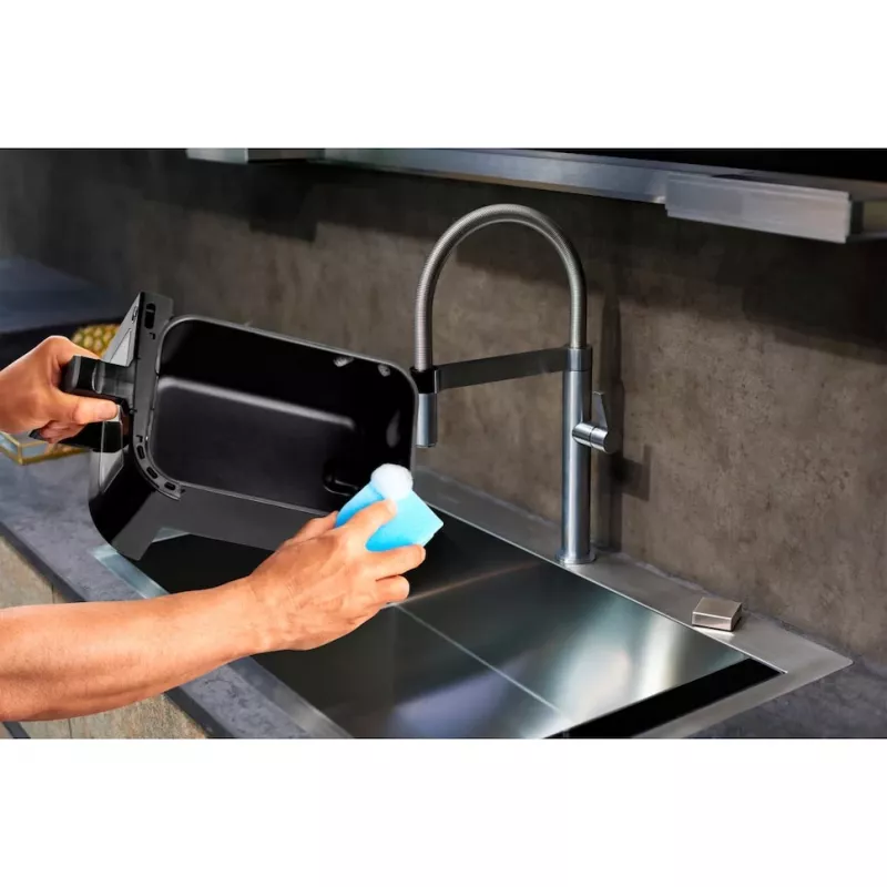 MEDION LIFE P20 Double 8,7 L 2600 W freidora de aire negra