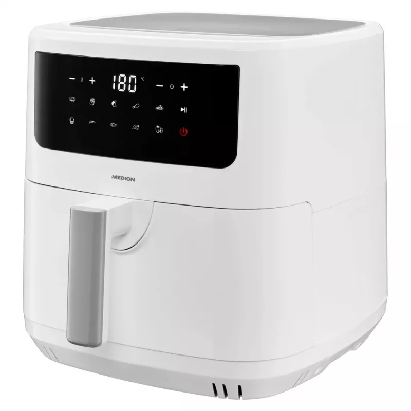 MEDION LIFE P10 XL Single 6,8 L 2150 W freidora de aire blanca