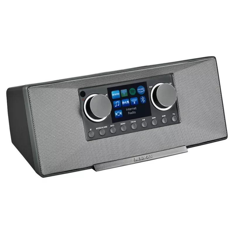 Radio por internet MEDION LIFE P85333 — DAB+ / FM, 12 W RMS, TFT de 2,8
