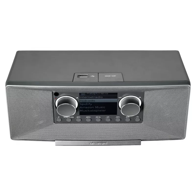 Radio por internet MEDION LIFE P85333 — DAB+ / FM, 12 W RMS, TFT de 2,8