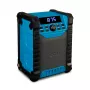 Radio digital portátil MEDION LIFE E65895 (MD 43895) — sintonizador PLL, 10 W RMS, LCD, Bluetooth 10 m, IP54, antena externa, negro/azul