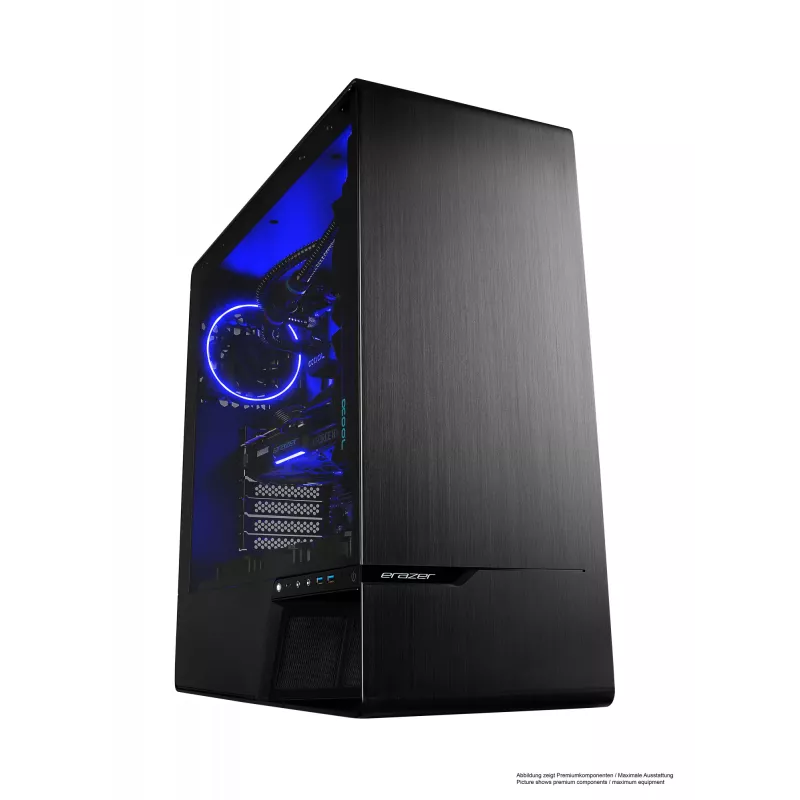 ERAZER Enforcer X10 Intel® Core™ i7 i7-14700KF 32 GB DDR5-SDRAM 1 TB SSD NVIDIA GeForce RTX 4070 Ti Super Windows 11 Home PC de sobremesa negro
