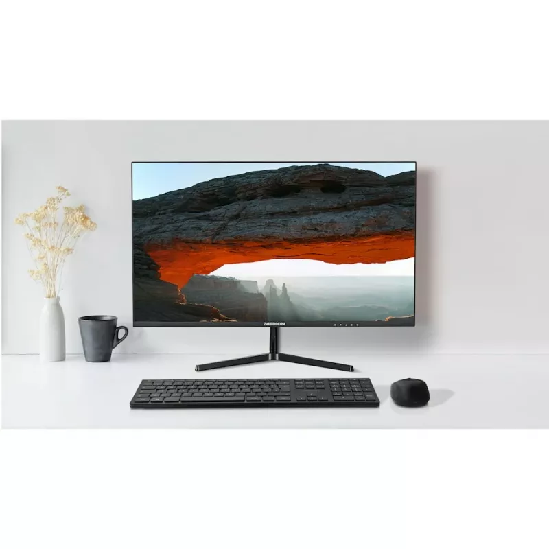 MEDION P52726 monitor de ordenador 68,6 cm (27 inch) 1920 x 1080 píxeles Full HD LCD negro