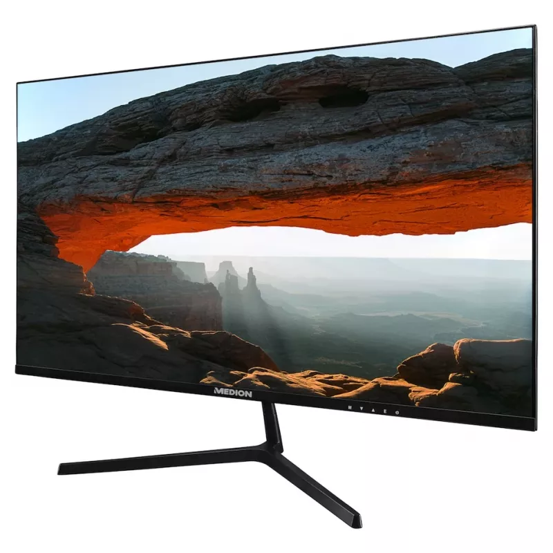 MEDION P52726 monitor de ordenador 68,6 cm (27 inch) 1920 x 1080 píxeles Full HD LCD negro
