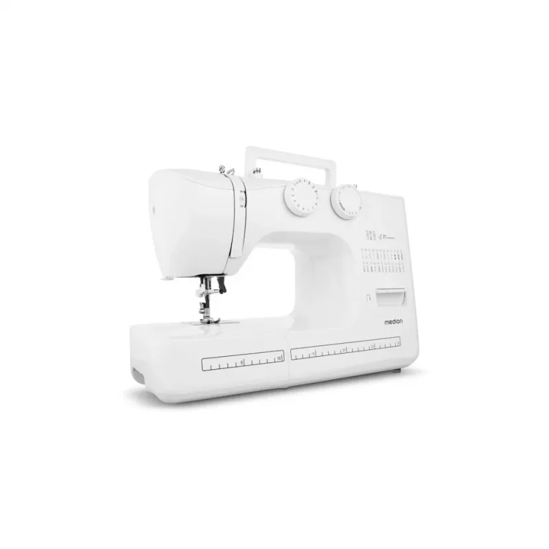 Máquina de coser MEDION LIFE SM60 eléctrica 60W 3 bobinas blanca