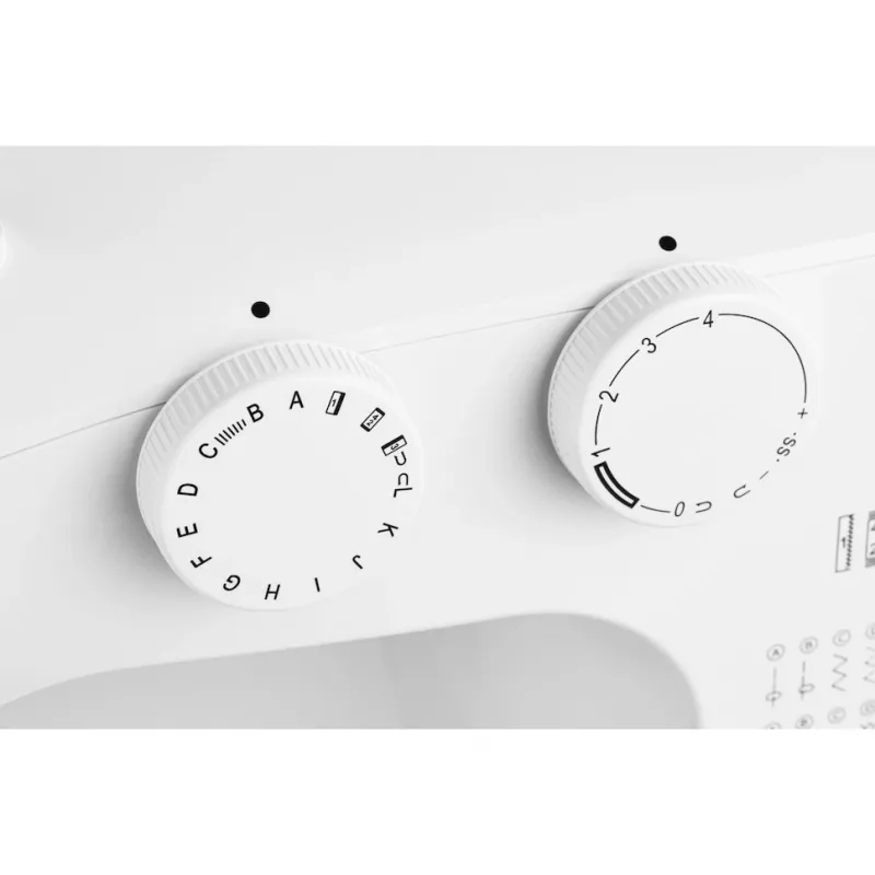 Máquina de coser MEDION LIFE SM60 eléctrica 60W 3 bobinas blanca