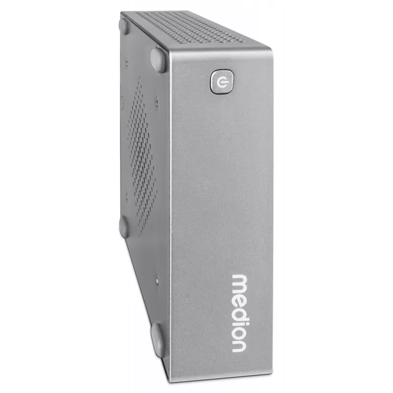 MEDION S06 MD35315 Intel® Core™ i3 i3-1315U 8 GB DDR4-SDRAM 512 GB SSD Mini-PC plateado